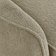 thumbnail image 4 of Weston Home Rhyl Mid-Century Modern Channel-Tufted Accent ChairTaupe, 4 of 8