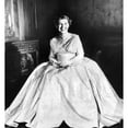 thumbnail image 2 of Maine Eisenhower Models The Gown She Will Wear To The Inaugural Ball. It Is Made Of Peau De Soie History, 2 of 2