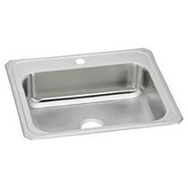 Elkay Celebrity Stainless Steel 25" x 22" x 7", Single Bowl Drop-in Sink