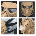 thumbnail image 4 of Máscara de Paintball de Cara Completa ANGGREK Con Protección Ocular transparente, 4 of 8