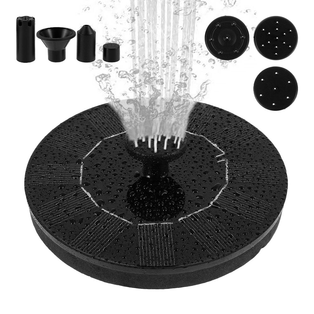 Solar Floating Water Pump Fountain Bird Bath Pond Pool Water Feature