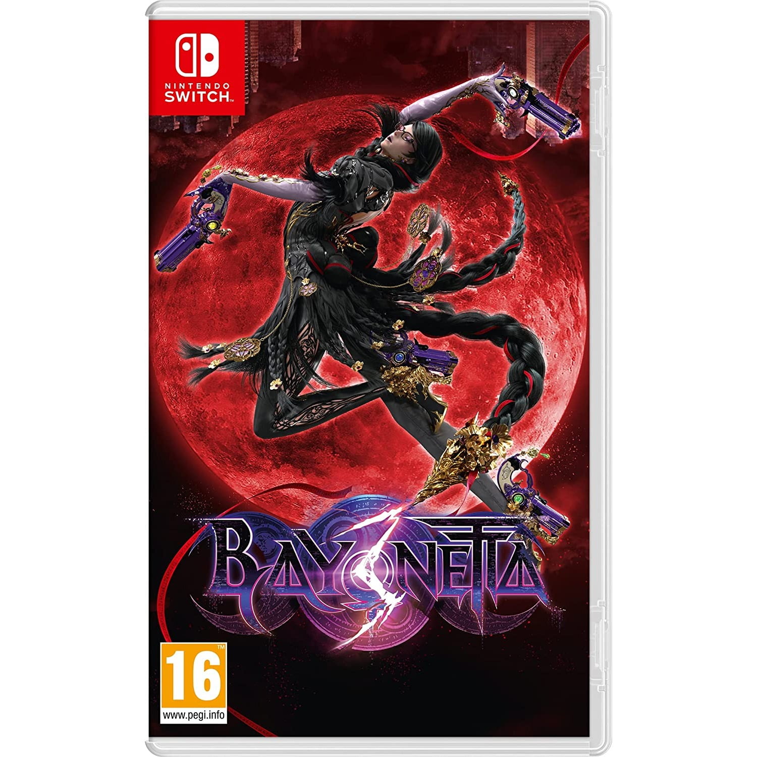 NINTENDO SWITCH BAYONETTA 3 VIDEO GAME - IMPORT (EUROPEAN VERSION) - RED