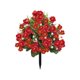 thumbnail image 2 of Arreglo Floral Artificial de Begonia para Exteriores, Patio, Maceta, Decoración de Simulación - Flores Artificiales de Plástico para El Hogar, Jardín, Balcón, Puerta, 55 Cm de Alto, 1 Unidad, 2 of 7