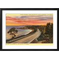 thumbnail image 2 of Art.com Coast Highway, Santa Barbara, California Art Print, Black Frame Wall Art, 23" x 17", 2 of 5