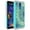 Green Mandala, variant on LG K40 Case, KAESAR Hybrid Dual Layer Graphic PU Leather Colorful TPU Fashion Protective Cover Armor Case for LG K40 (Pineapple)