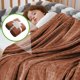 thumbnail image 4 of Manta de franela suave | Manta de siesta de verano ligera y difusa y acogedora para cama y sofá | Lavable a máquina | 70x100cm | 100% Poliéster | Opciones multicolor | Confort suave y cálido, 4 of 6
