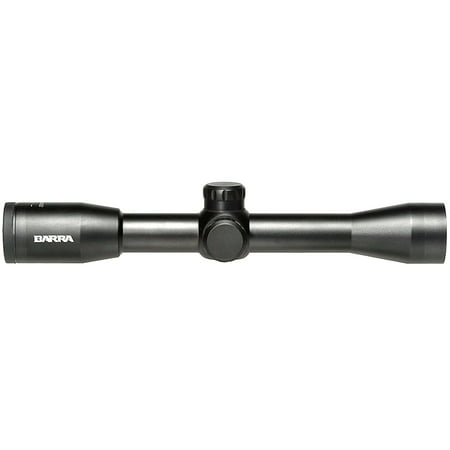 Riflescope, Barra H20 4 x 32 Crosshair Reticle Capped for Precision Deer Hog Venison