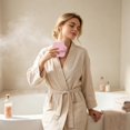 thumbnail image 5 of 1 Pc Silicone Body Scrubber Gentle Exfoliating Brush on Sensitive Skin Soft Shower Scrubber for Body, Hygienic Silicone Loofah Bathroom Essentials Brush for Women, Men, 3.93 Inch, Pink, 5 of 6