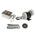 thumbnail image 1 of Kit de motor de bicicleta eléctrica, motorreductor de 12 V y 350 W, kit de motor de scooter eléctrico, motor de CC con controlador, máxima comodidad, 1 of 12