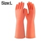 thumbnail image 2 of Guantes, vajilla, látex, cocina, limpieza del hogar, lavado de ropa, silicona de goma impermeable para mujer, 2 of 6