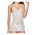 thumbnail image 1 of Baby Doll con transparencias Ilusión T M Blanco, 1 of 3