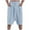 Sky Blue Mens Linen Pants, variant on YanHoo Mens Cotton Linen Shorts Casual Drawstring 7inch Inseam Shorts Elastic Waist Stretch Summer Beach Travel Shorts with Pockets Army Green,XXL