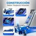 thumbnail image 4 of Gato Hidraulico de Patin HANTEC Doble Piston Perfil bajo 3 Toneladas Hantec Herramienta Automotriz, 4 of 7