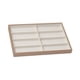 thumbnail image 4 of Caja de almacenamiento de gafas de de la bandeja de la bandeja de vigilancia de relojes 8 cuadrículas con cajas de gafas de de tapa transpare, 4 of 9