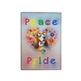 thumbnail image 2 of Peace Love Pride Basset Hound with Rainbow Sunglasses LGBT LGBTQ+ Travel Passport Wallet Bassets Dog Breed Lovers Gifts Idea PU Leather Passport Holder Cover - 01004, 2 of 5