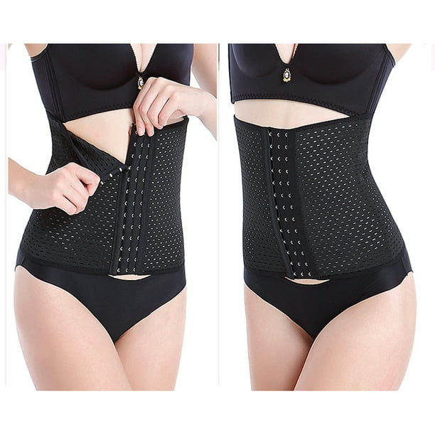 Women Fat Burning Shapewear Belly Control Elastic Spandex waist trainer  corset Corset Waist Training Body Shaper Wrap