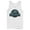 White, variant on Men's Jurassic World Water Ripple Logo Tank Top Charcoal 2X Large