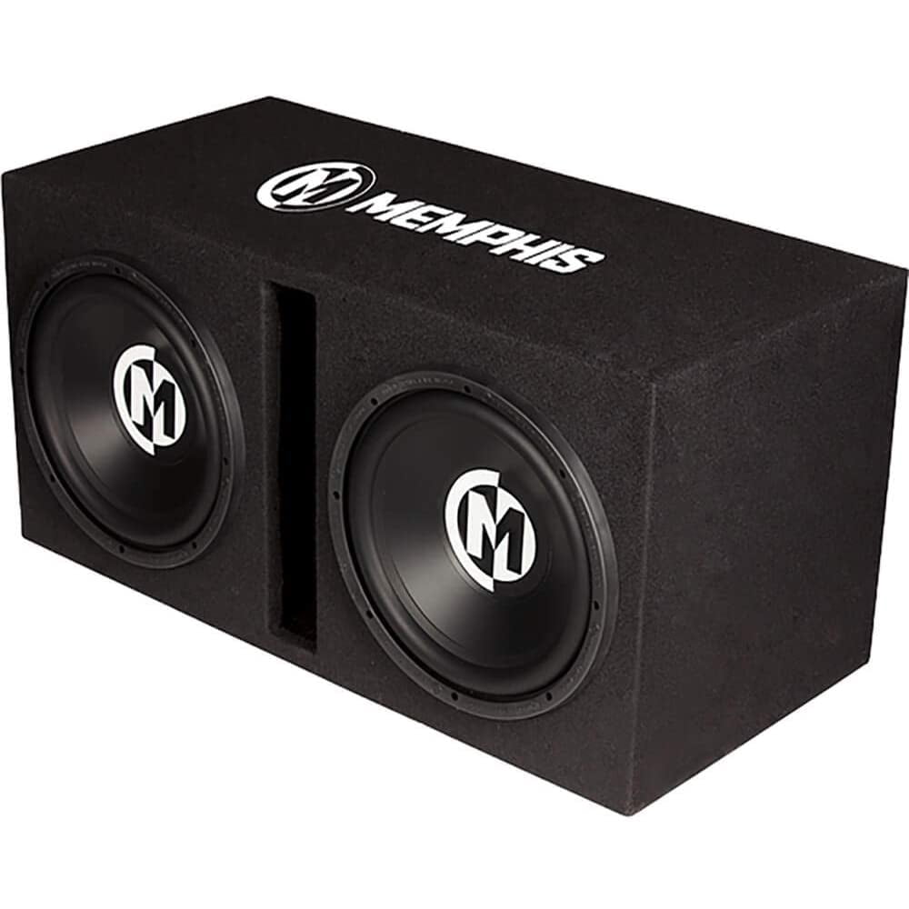 Memphis Audio SRX212 Street Reference Dual 12" Ported Car Subwoofer