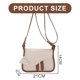 thumbnail image 2 of Nuevo bolso de cuero artificial para las axilas, bolso de hombro tipo bandolera simple a la moda, 2 of 5