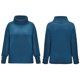 thumbnail image 4 of ICHUANYI Clearance Women's Turtleneck Knitted Jumper Sweater Long Sleeve Elegant Casual Tops(Blue, M) ICHUANYI WER2023081203739, 4 of 8