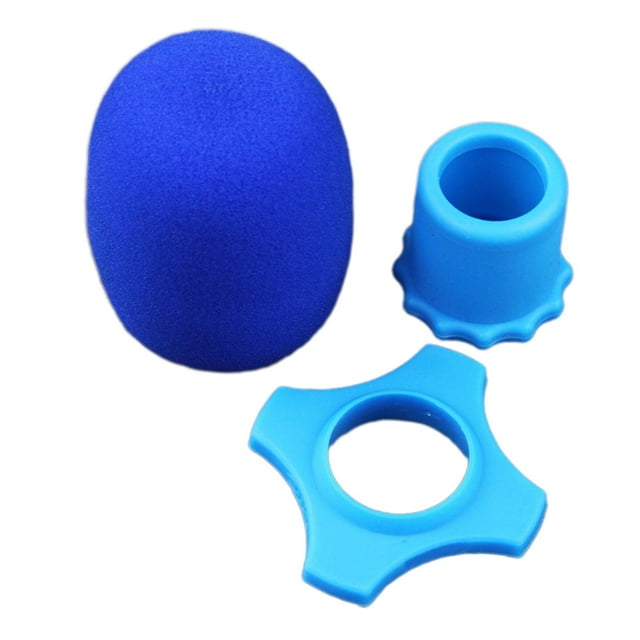 Protección de micrófono perfecl parabrisas antivuelco Azul