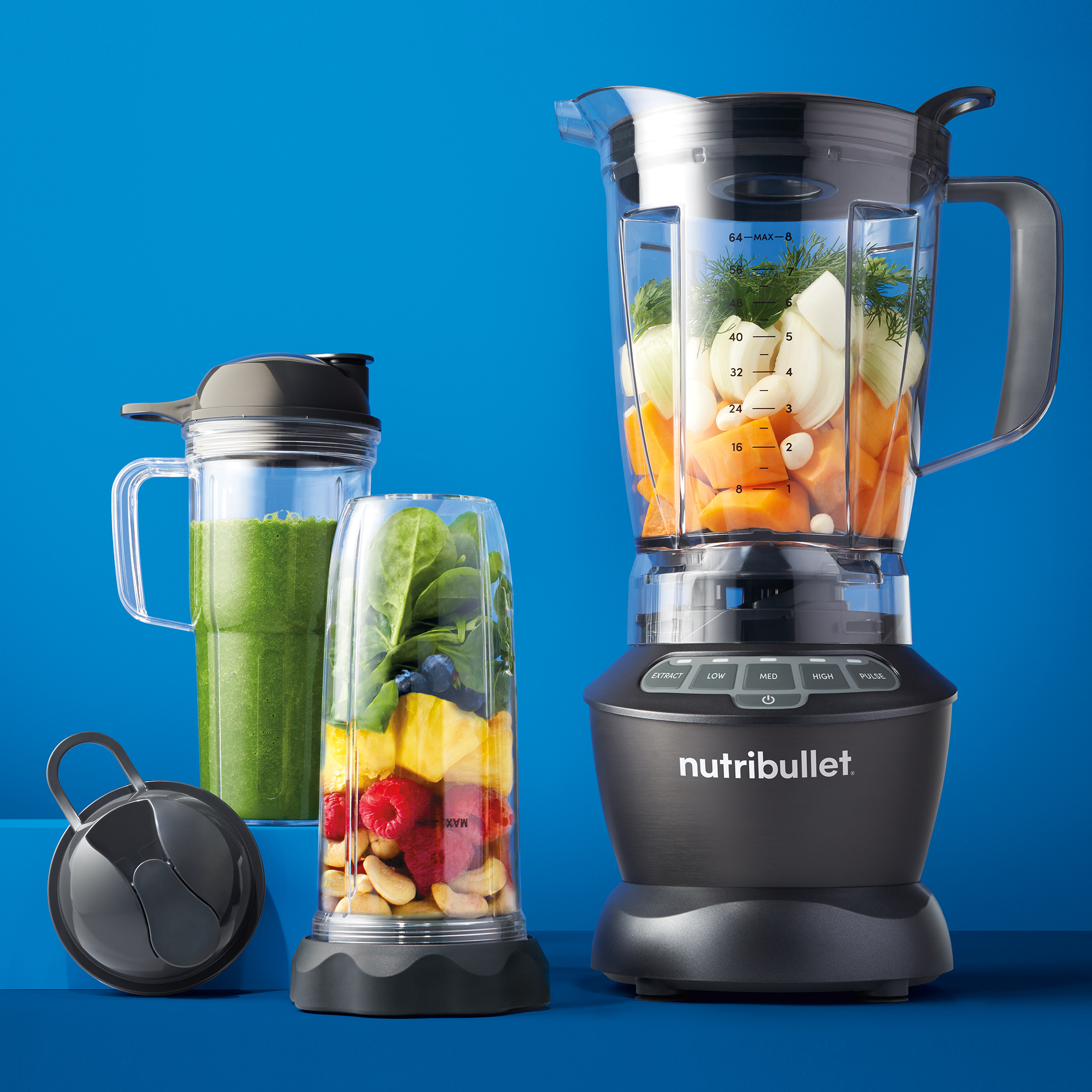 Nutribullet 1200 Watts 64 oz. Full-Size Blender Combo photo 8