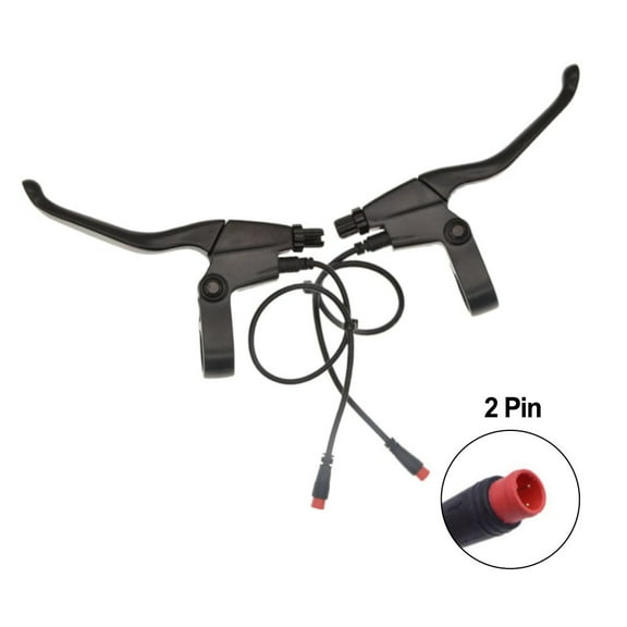 2Pin Waterproof Brake Lever For Electric Bike Scooter Parts Power Cut-Off Brake