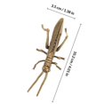 thumbnail image 2 of unbranded Figurilla Animal De Latón Para Jardín Estilo Vintage Langosta Detallada Y, 2 of 8