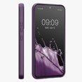 thumbnail image 4 of Case Compatible with Samsung Galaxy A54 5G Case - Soft Slim Metallic TPU Silicone Cover - Metallic Berry, 4 of 5