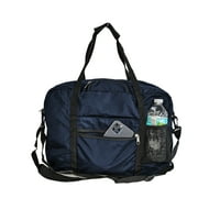 16" Personal Item Underseat Duffel bag w Pillow for Allegiant Airlines (Navy)