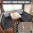 thumbnail image 2 of Polka Dots RV Dinette Cushion Cover, Dinette Elastic RV Seat Covers for Loveseat Slipcovers Machine Washable Stretchable Soft Camper Cushion Covers, 2 of 7