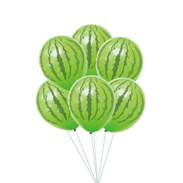 Kit de globos de decoración para fiesta de sandía, globos de látex de sandía para fiestas de verano, bodas, baby showers, fiestas de cumpleaños.