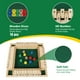 thumbnail image 5 of Juego de dados Shut The Box GOTHINK Wooden para 2-4 jugadores con 10 dados, 5 of 7