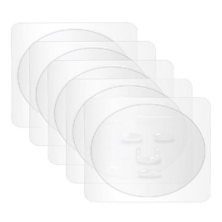 

5Pcs DIY for Facial Mask Mold Tray Plate Transparent PVC Fruit Vegetable Seaweed