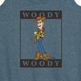 thumbnail image 3 of Toy Story 4 - Type Block Woody - Women's Racerback Tank Top, 3 of 5