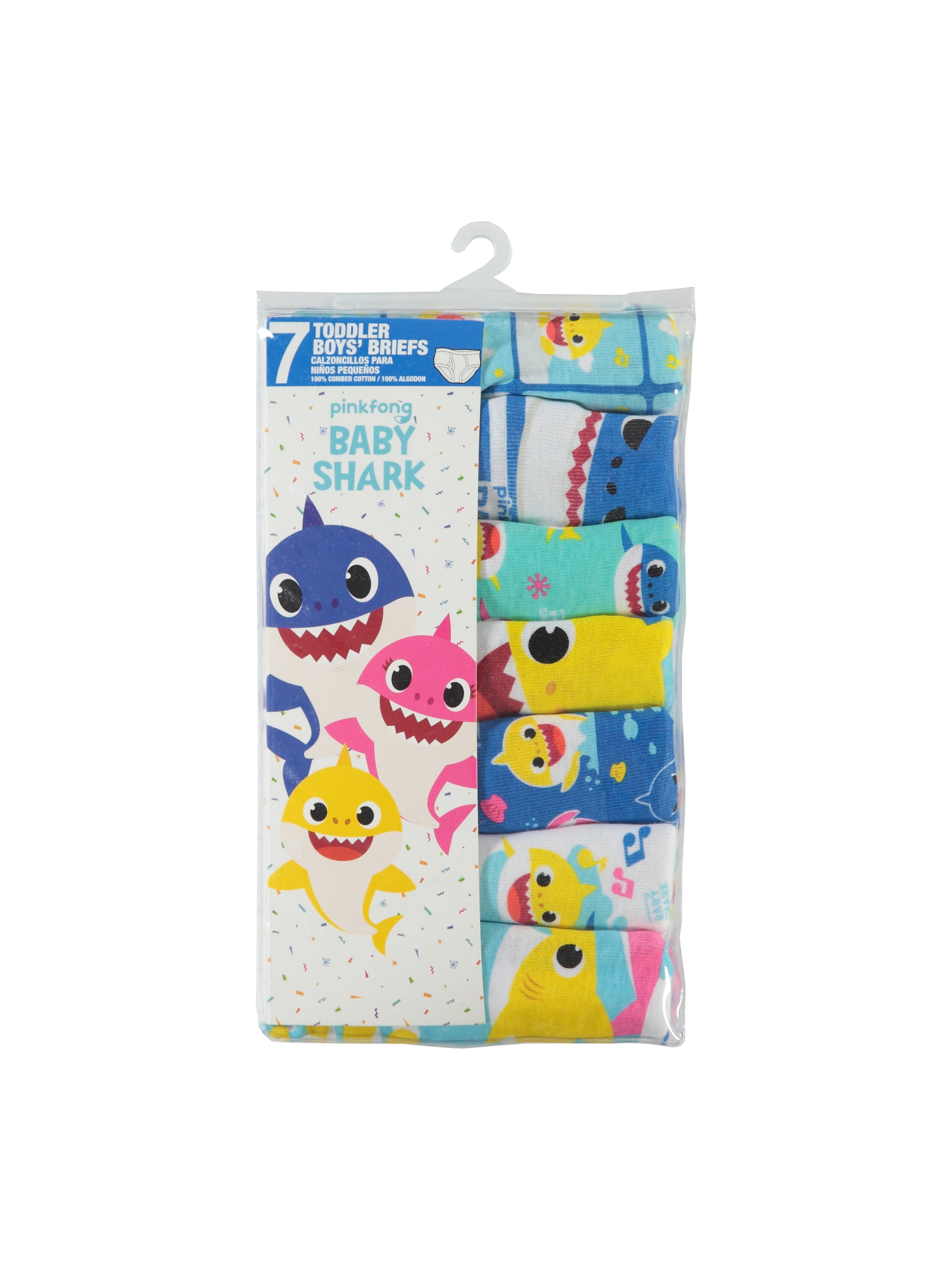 Baby Shark Cotton Briefs (5pc Pack) – PlayYard