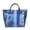 Style 2, variant on Retro Stripe Carrying Bag Fixed Length Shoulder Strap Lightweight (Coffee)
