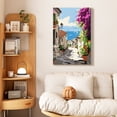 thumbnail image 5 of QUITEDEW Town Paint by Numbers Kit for Adults,with Framed,in Colorful Box,Acrylic Watercolor for Gift and Wall Decoration(8x12 Inch), 5 of 8