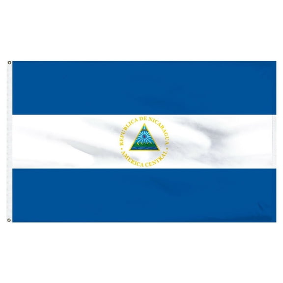 3x5 Nicaragua Flag 3'x5' House Banner Brass Grommets Super Polyester Fade Resist