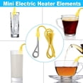 thumbnail image 3 of 220V 600W Immersion Heater, Travel Immersion Heater, Mini Portable Heater Immersion Heater Hot Water Travel Set Ideal for Heating Boiling Water Chocolate Coffee Tea, 3 of 5
