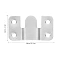 thumbnail image 2 of OUNONA 6 Pairs Furniture Hanging Clips for Mirror Mounting with Durable Stainless Steel, 2 of 8