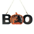 thumbnail image 2 of Taotanxi Halloween Decorations Door Sign Wood Pumpkin Bats Boo Sign Night Light Fall Decorations for Home Wall Accents House Party Apartment Kitchen Window Hanging Table Decor 3.5 × 8.6in, 2 of 7