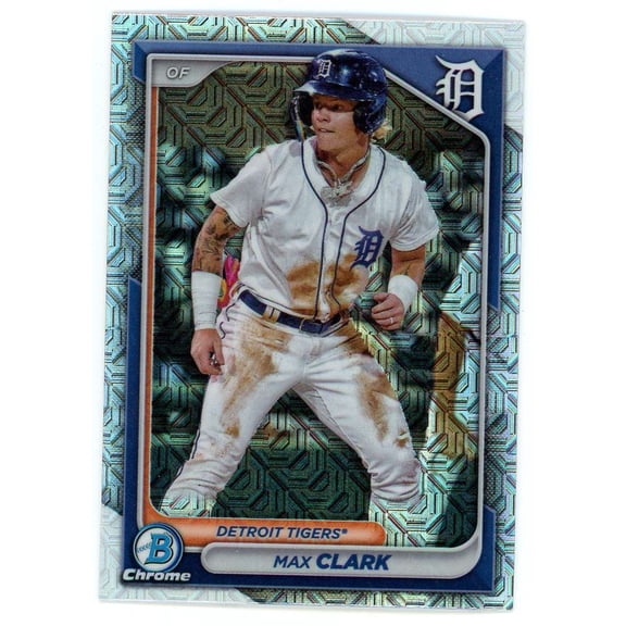 MLB 2024 Bowman Baseball Mojo Refractor Max Clark BCP-74 (Rookie)