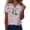 AL23_Pink, variant on IYYVV Short Sleeve Womens Shirts Summer Tops 2026 Floral Soft Boho Casual Button Down V Neck Loose Fit T Shirts Army Green M
