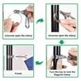 thumbnail image 3 of for Durable Stainless Steel Flag Pole Clips - Adjustable & Easy to Install!, 3 of 8