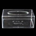 thumbnail image 4 of HEVIRGO Transparent Home Hotel Desktop Tissue Paper Holder Box Napkin Container Case,Transparent, 4 of 7