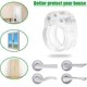 thumbnail image 5 of Pack of 10 doorknob buffers, transparent doorknob protection, door stopper, 5 of 5