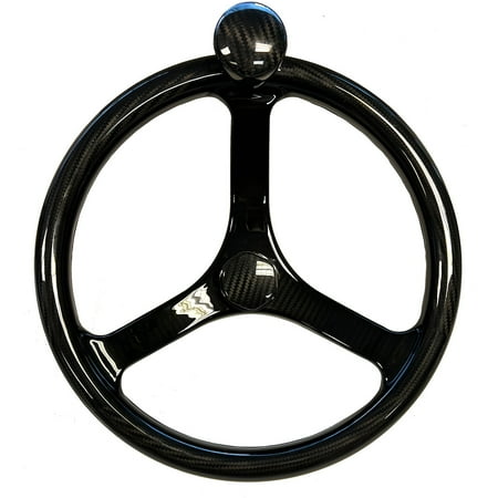 Schmitt Marine Carbon Fiber Primus Wheel w/Knob 13.5 w/Sann... [7461321FGK-CFN]