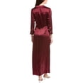 thumbnail image 2 of L’AGENCE womens  Kadi Long Silk Wrap Dress, 00, 2 of 3