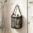 thumbnail image 4 of LWVITH Breathable Mesh Toy Bucket for Beach Pool, Kids Toy Storage Bag with Handle, Mesh Tote for Bathroom Bath Basket, Beach Towel Carry Bag for Ocean Trip, Lightweight Travel Organization, 4 of 8